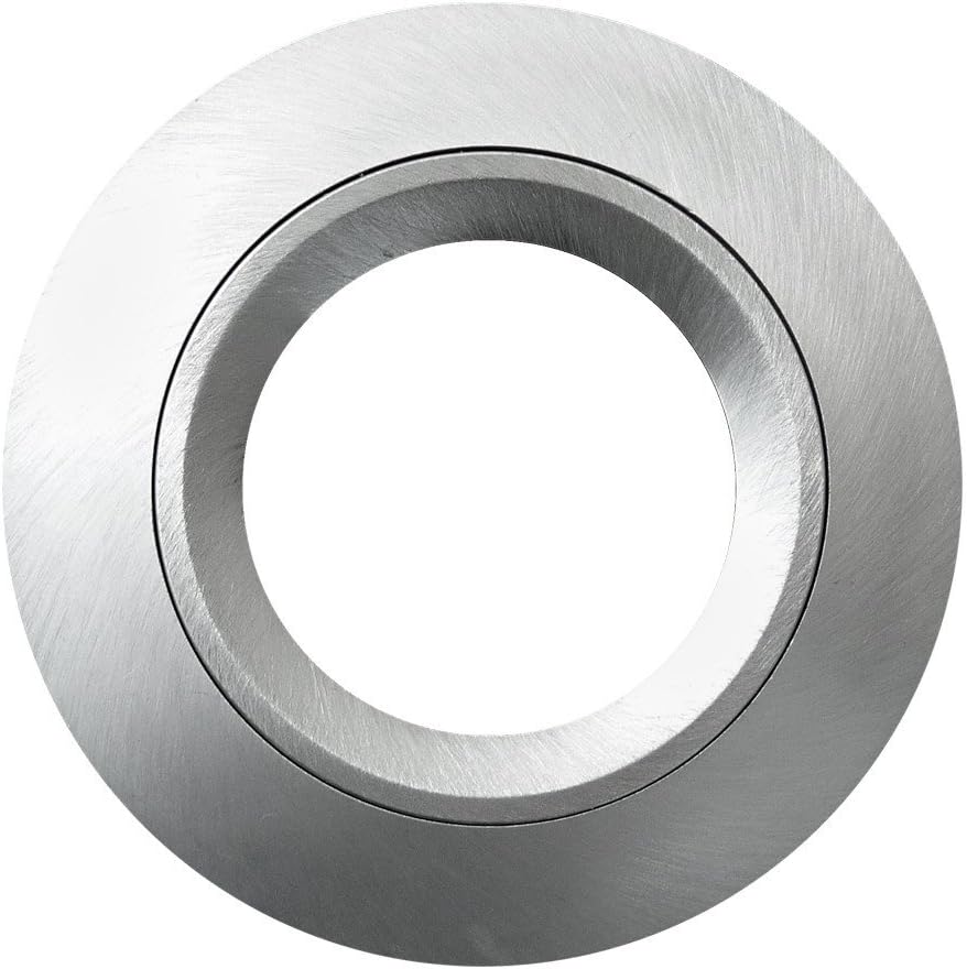 12er Set Einbaustrahler-Rahmen, Silber 12