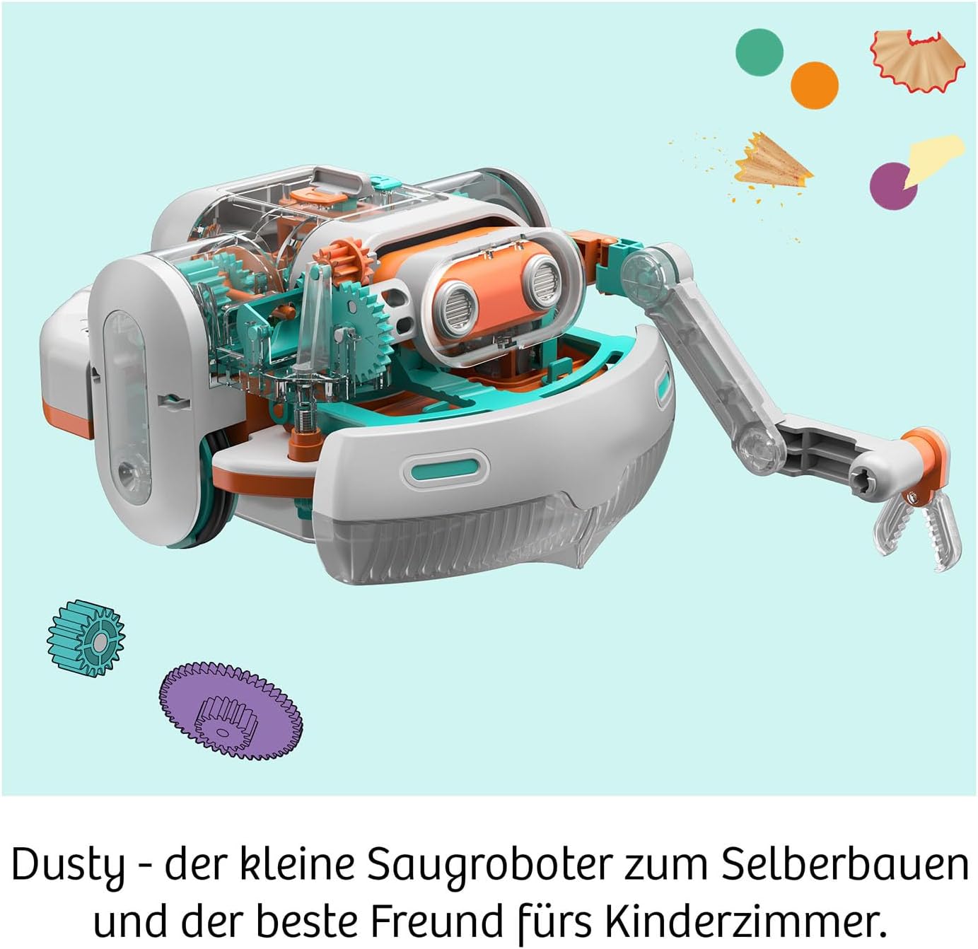Robo-Staubsauger-Experimentierkasten Dusty