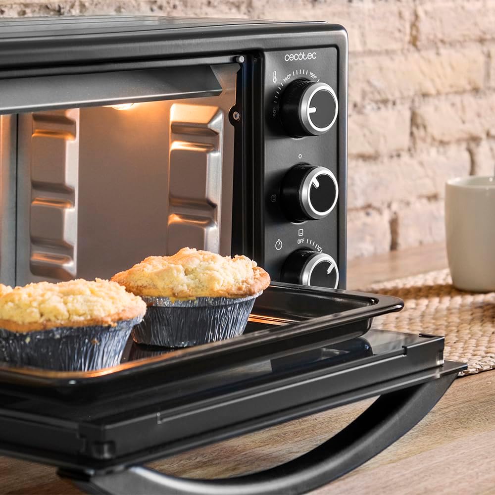 Kleinbackofen Bake and Toast 2300, 23 L Schwarz