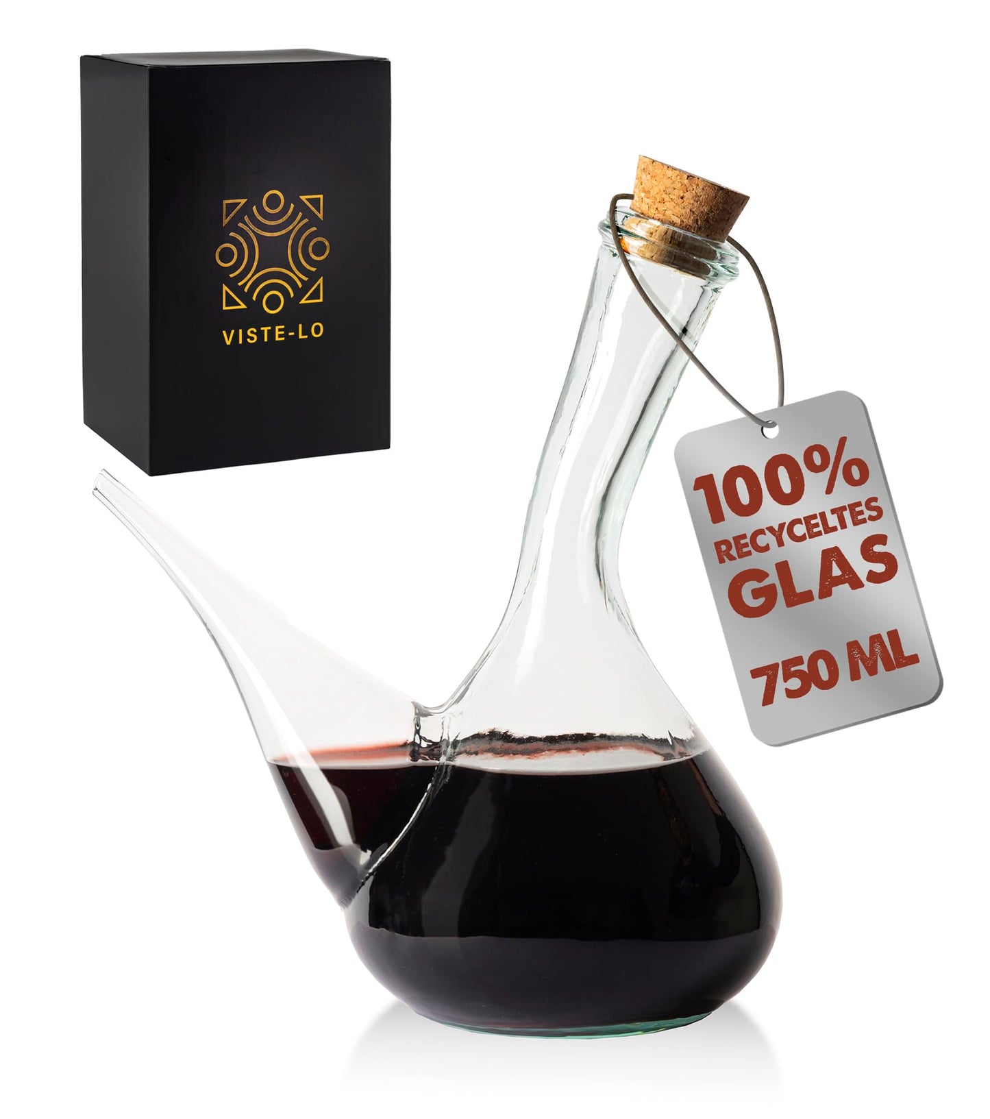Glas-Weinkrug, 750 ml, 750 ML