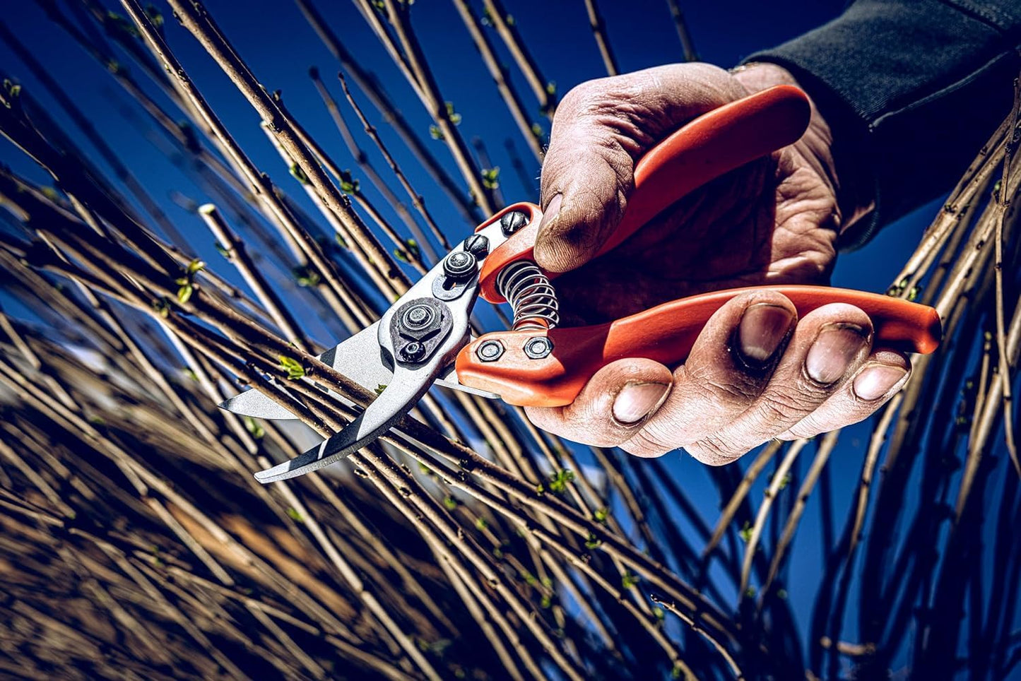Bypass Gartenschere, Ergonomischer Griff Single
