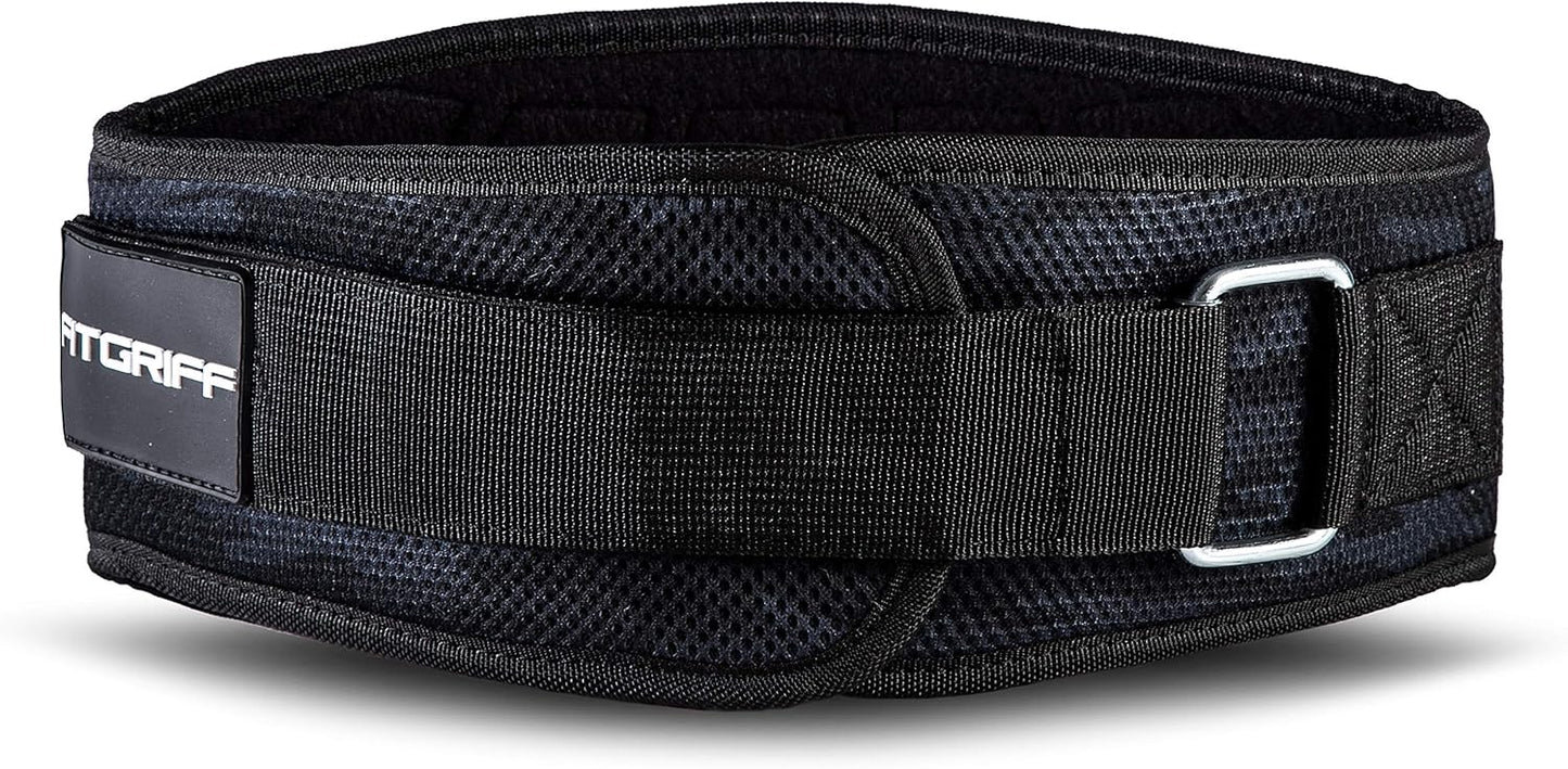 Gewichthebergürtel XS, Camo-Black 63cm - 74cm Bauchumfang (X-Small)