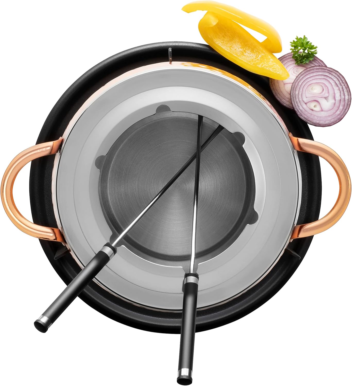 11-teiliges Fondue Set für 6 Personen