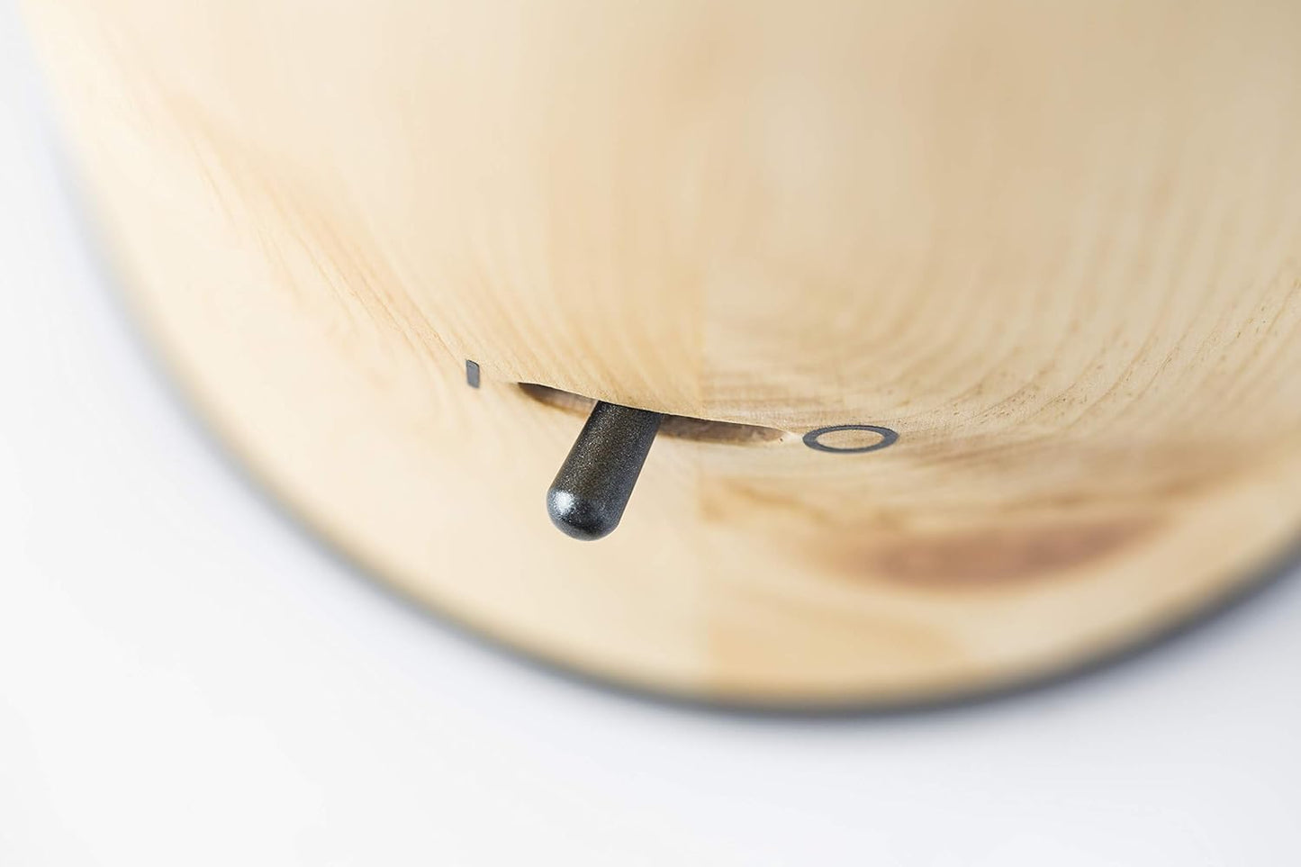 Elektrische Flockenquetsche aus Lärchen-Holz, Lärchen-Holz