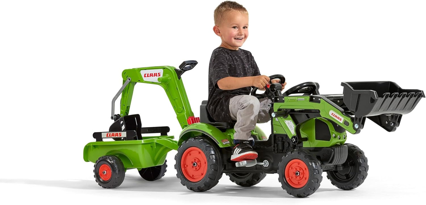 Kinder-Baggerlader mit Anhänger, N