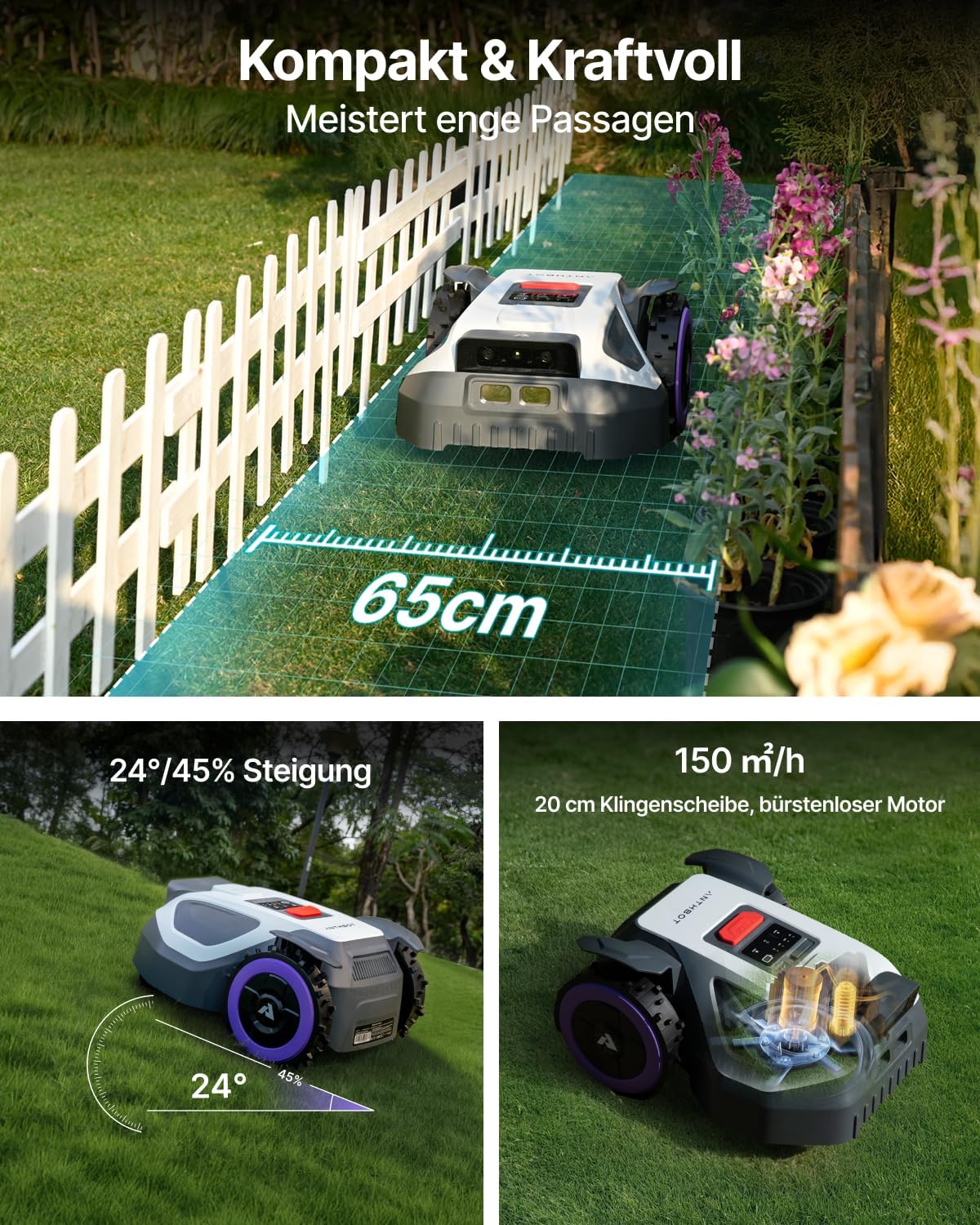 M5 Mähroboter mit KI-Navigation, M5 (Aktion)