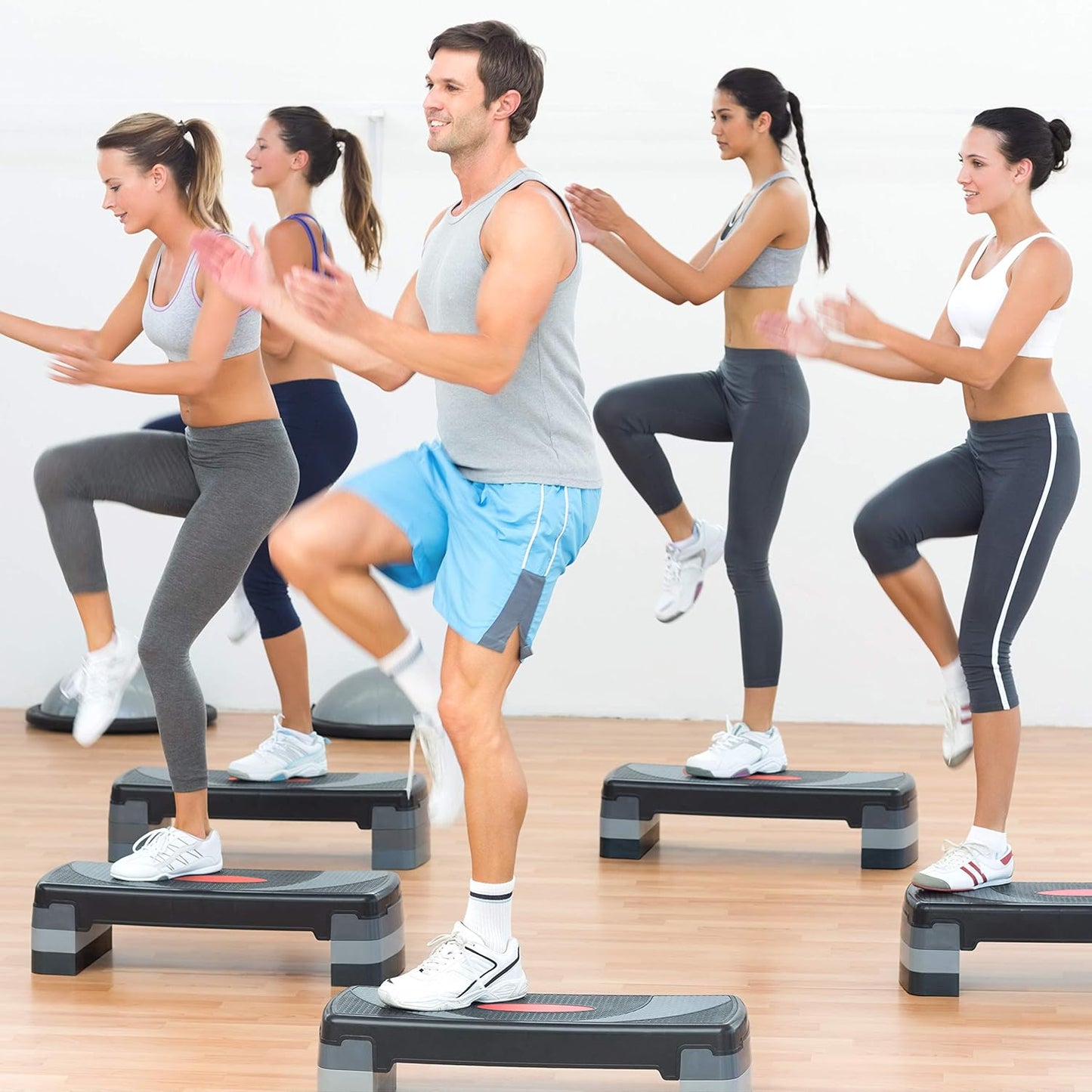 Höhenverstellbares Steppbrett XL für Aerobic