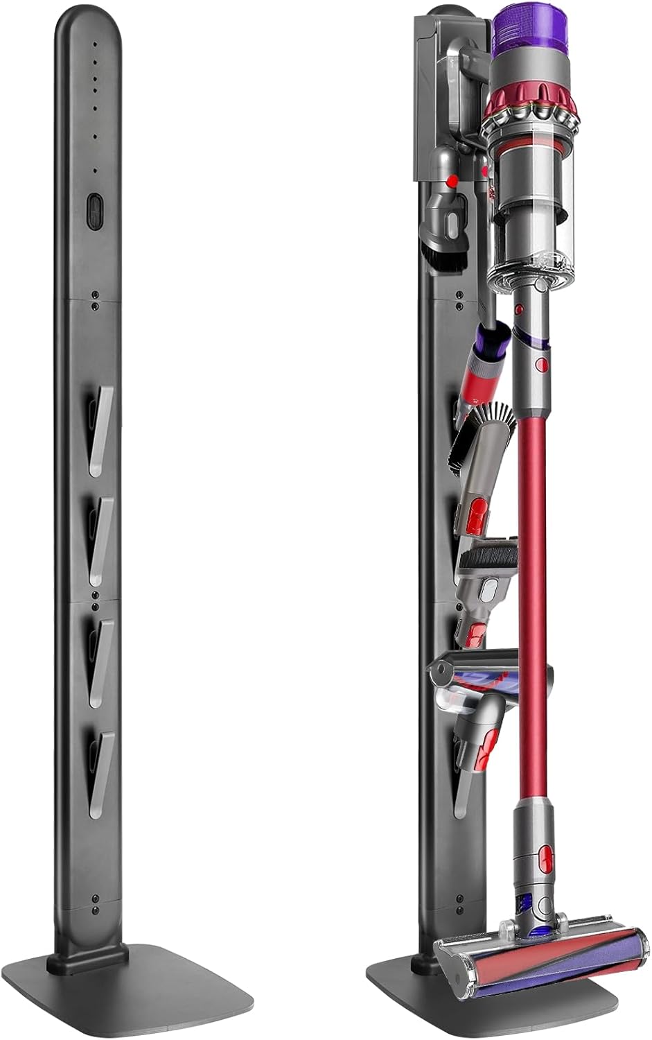 Ständer für Dyson Staubsauger V6-V15 Modelle, Dunkelgrau-2