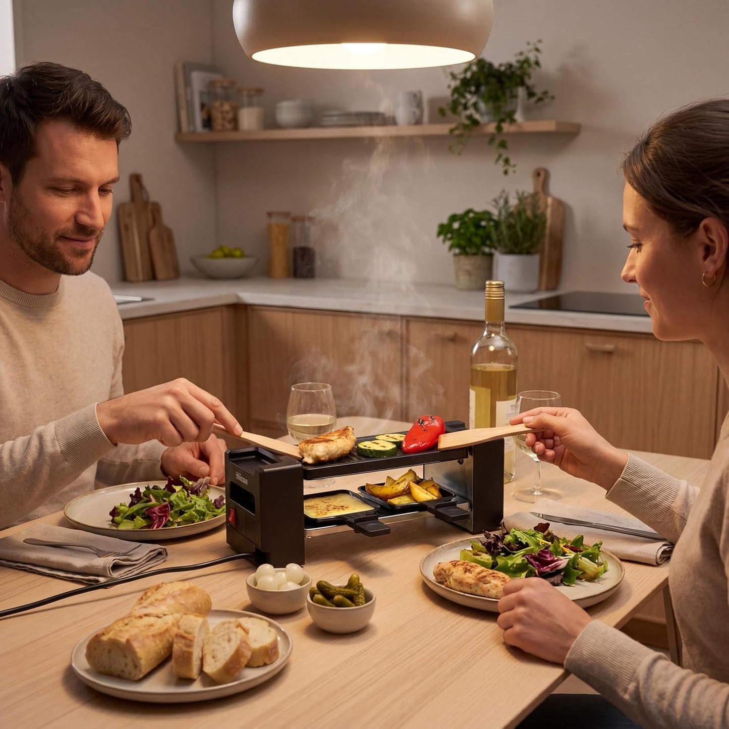 RA-2751 Raclette-Mini-Grill für 2 Personen