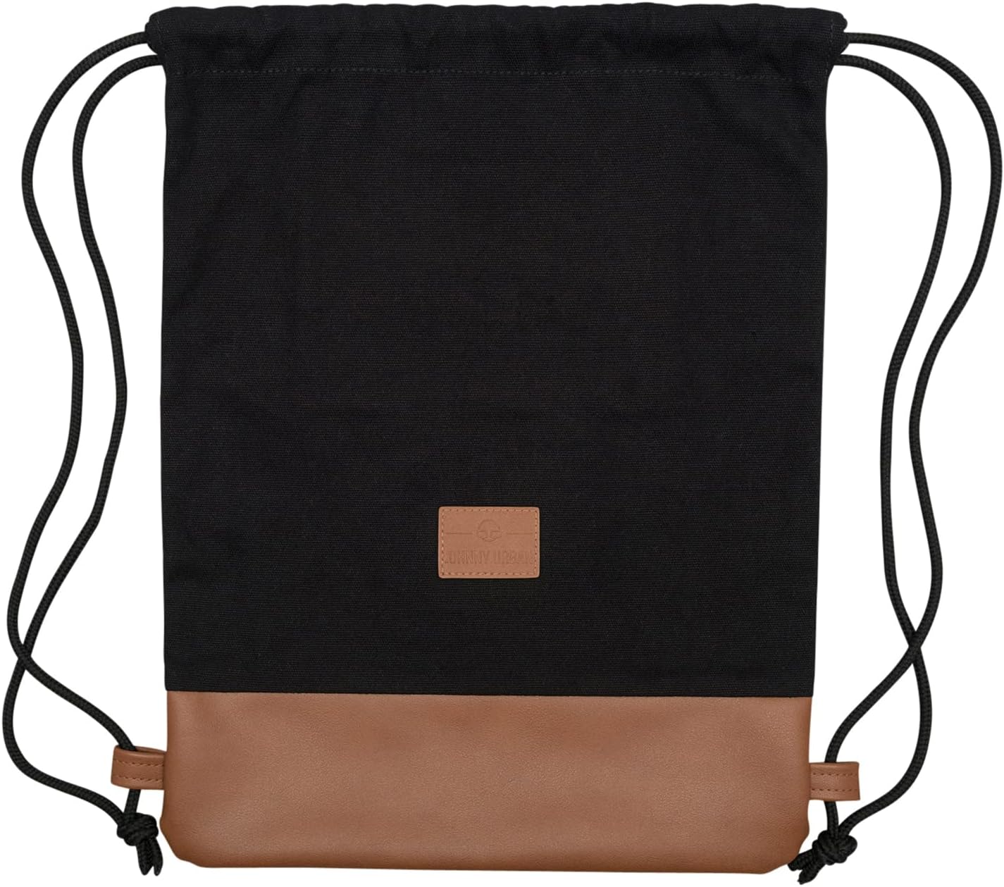 Turnbeutel Luke, Schwarz/Braun