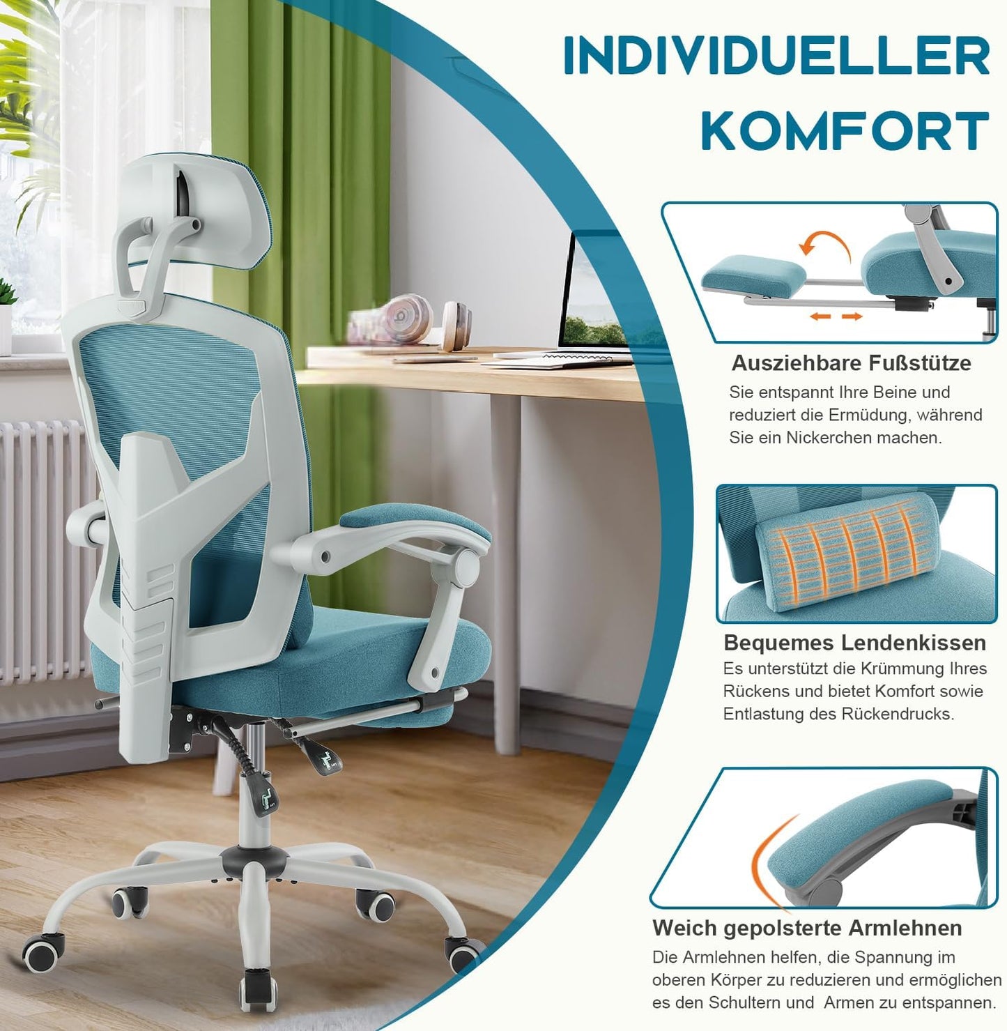 Ergonomischer Bürostuhl