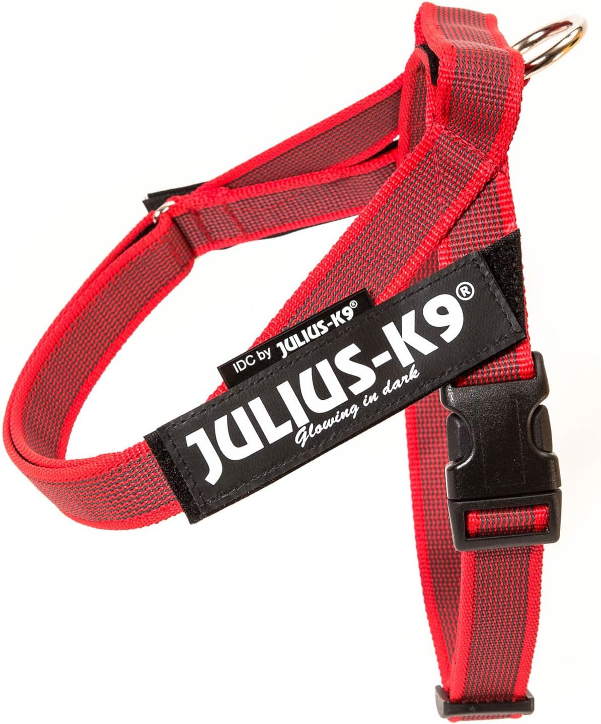 Hundegeschirr, XS / Mini-Mini rot-grau