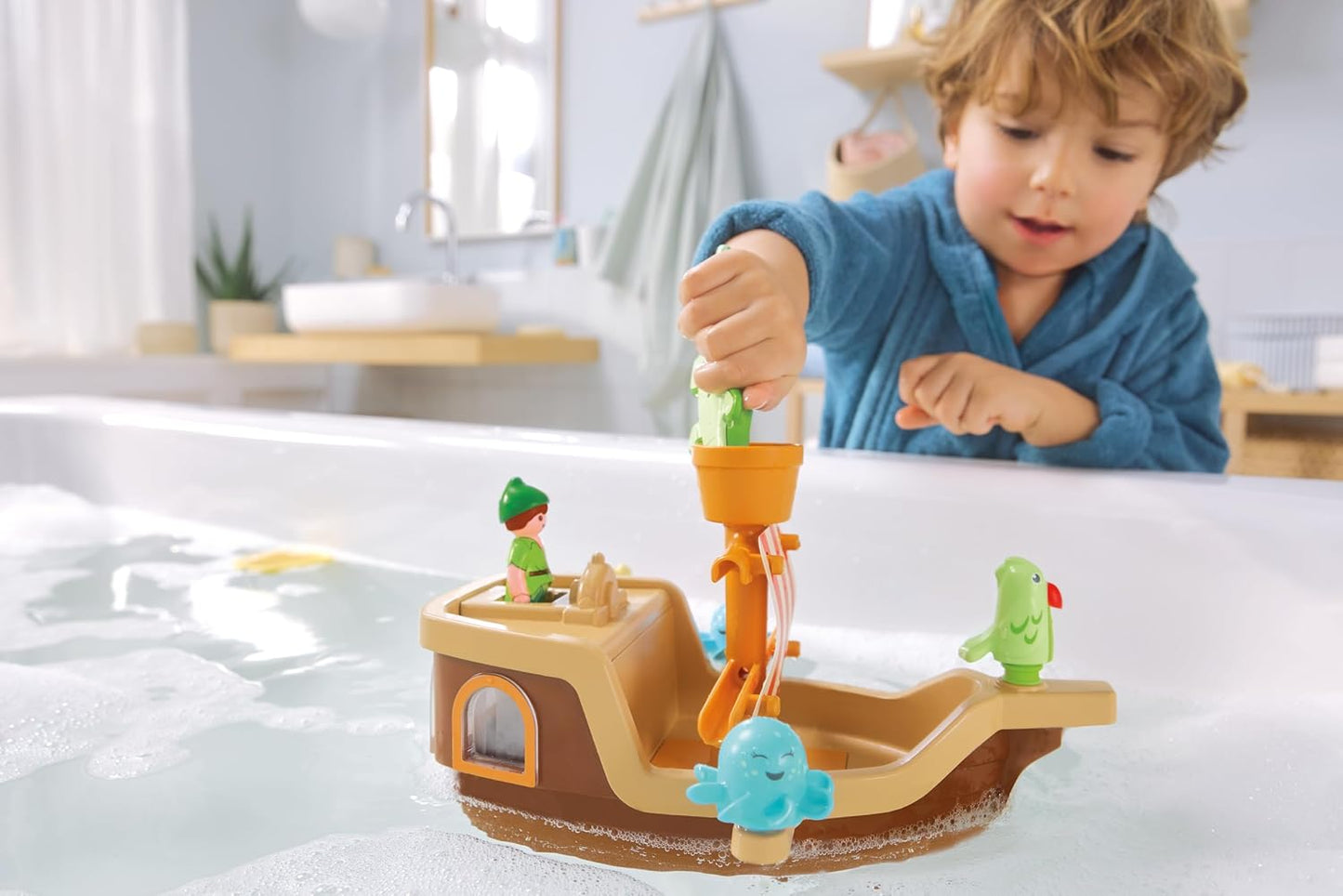 Disney: Peter Pans Piratenschiff mit Wasserspritzspass
