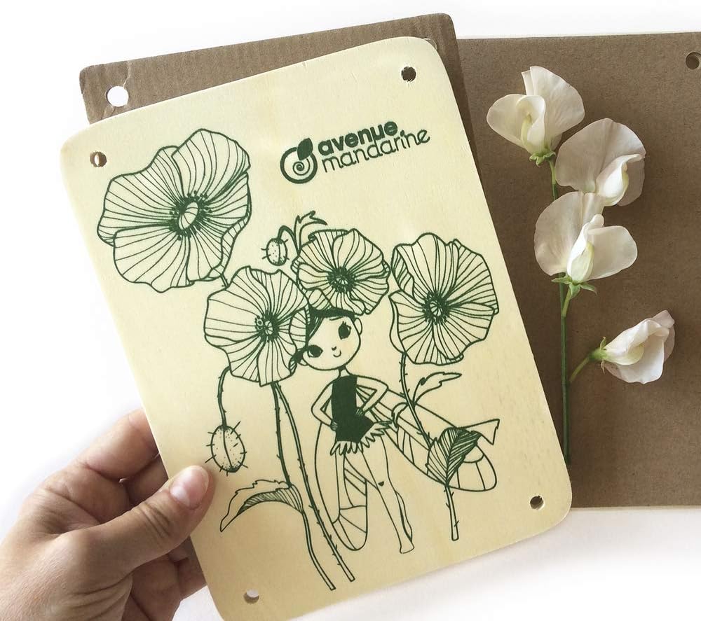 Blumen- und Kräuterpresse Kreativset, Blumenpresse und Herbarium