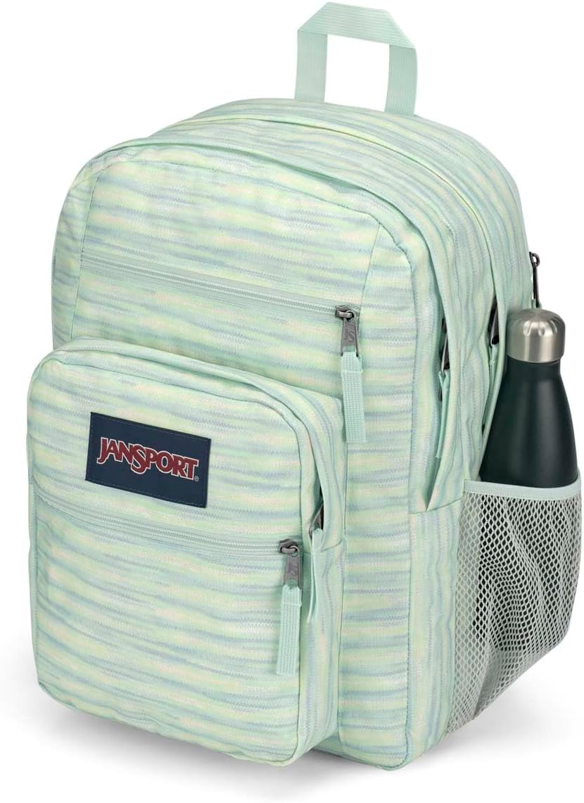 Grosser Rucksack mit 15-Zoll Laptopfach, 70s Space Dye Fresh Mint