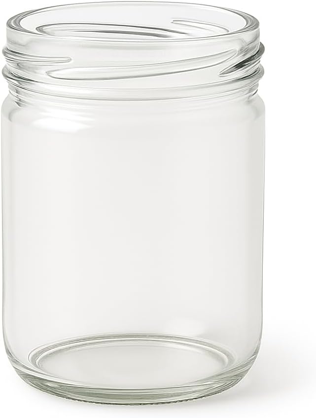 50er-Set Marmeladengläser mit Schraubdeckel, Gold 275 ml 50