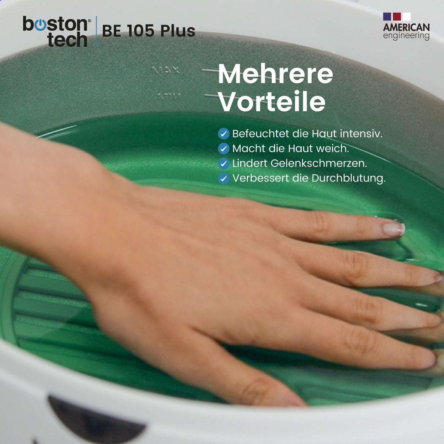 Paraffinbad für Muskelschmerzen & Arthritis