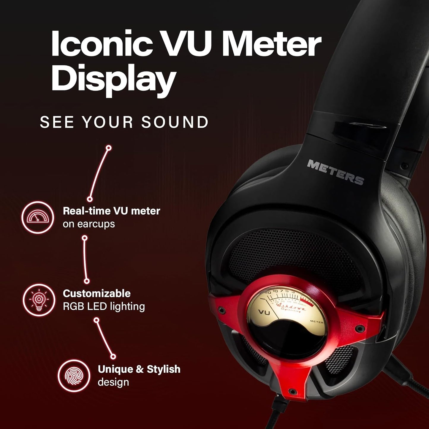 M-Level-UP Gaming-Headset mit 7.1 Surround-Sound