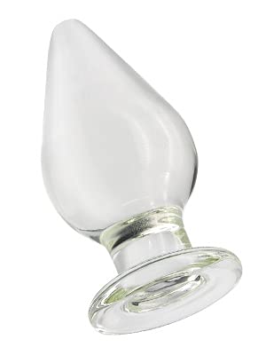 Glas-Analplug, 7.5 X 16 cm