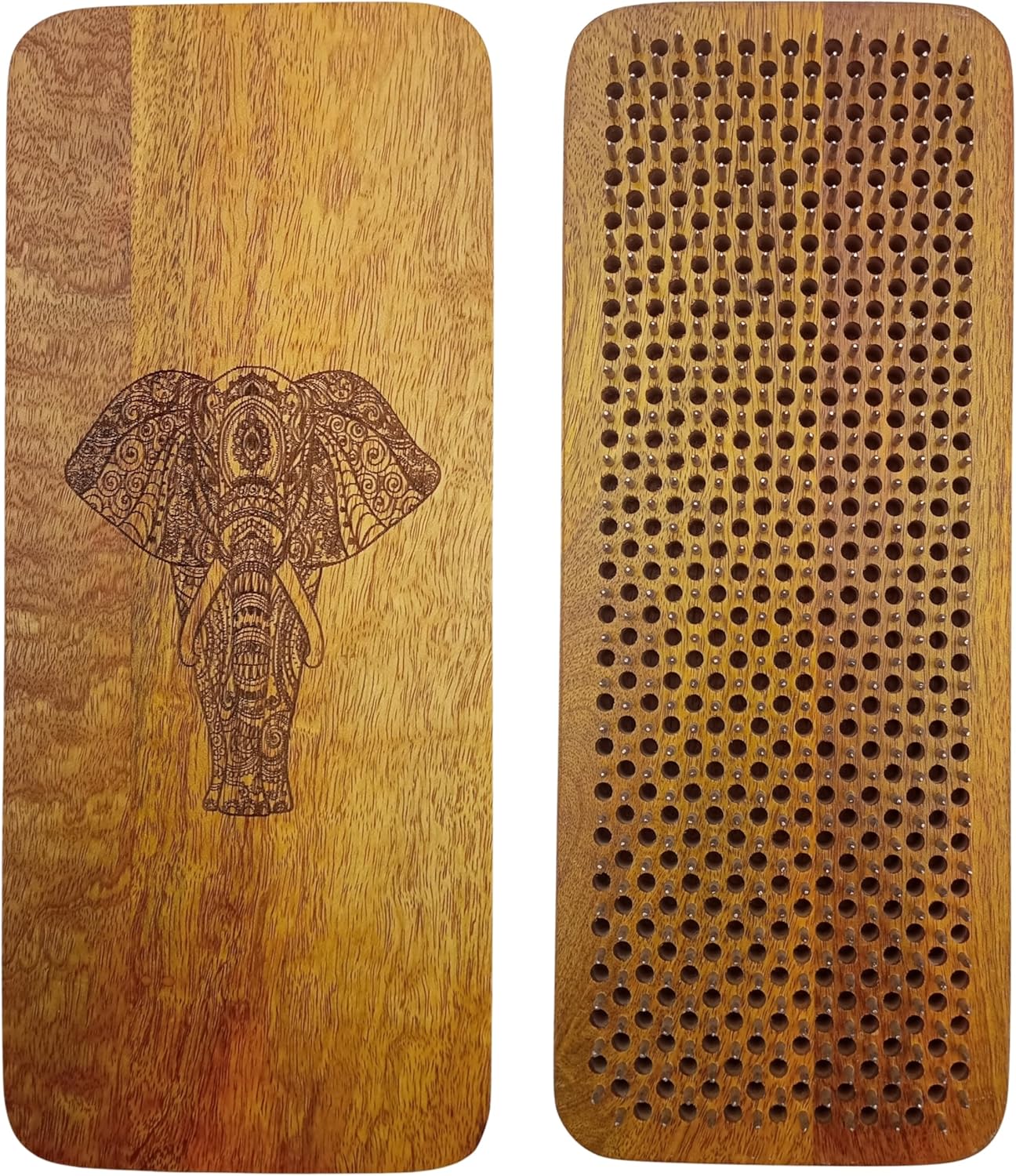 Handgemachtes Sadhu Board Nagelbrett, Elefant 8mm