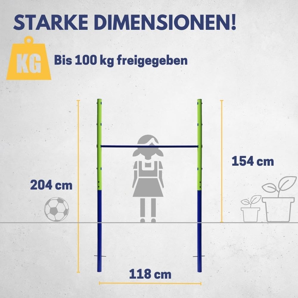 ‎61395 Turnreck Doppel, Doppel - 241 Cm