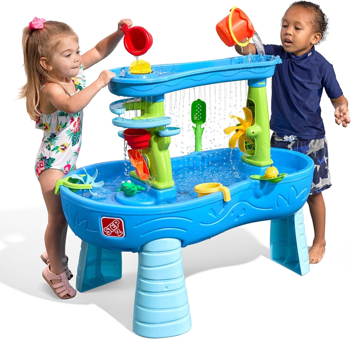Wasserspieltisch mit Zubehörset, Blau