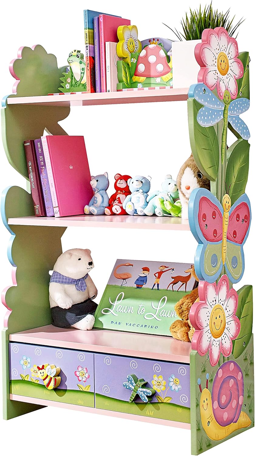 Kinderbücherregal Magic Garden Fantasy Fields, Magic Garden Einzelbett