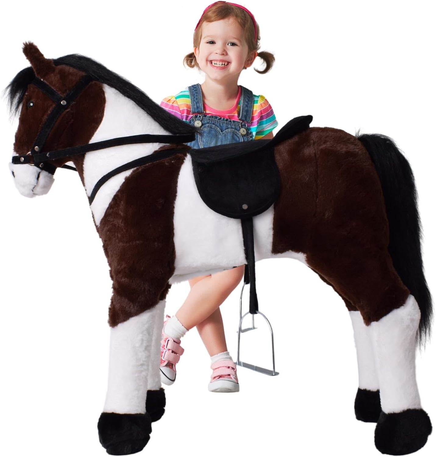 Reitpferd mit Sattel