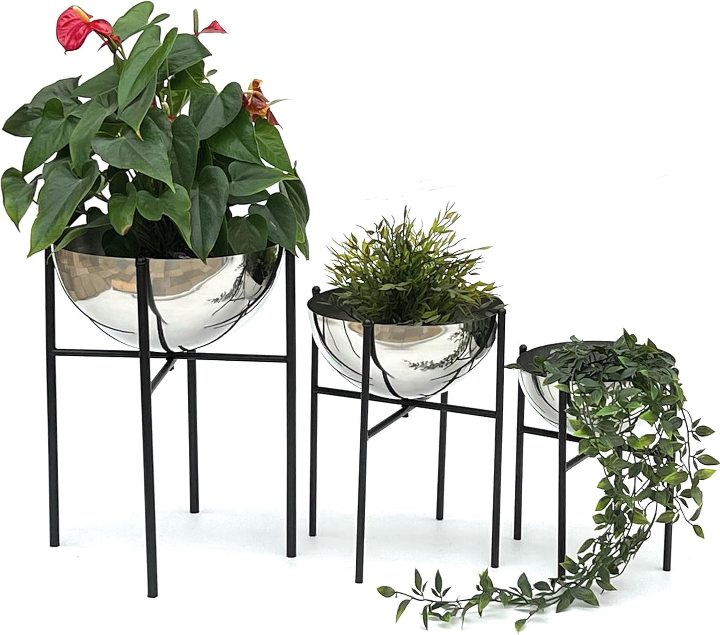 3-teiliges Blumenständer-Set