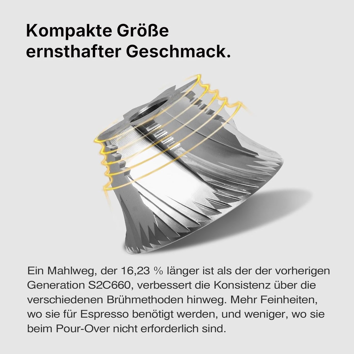 Handkaffeemühle C5 ESP Pro mit Präzisionsverstellung, C5 ESP Pro Schwarz