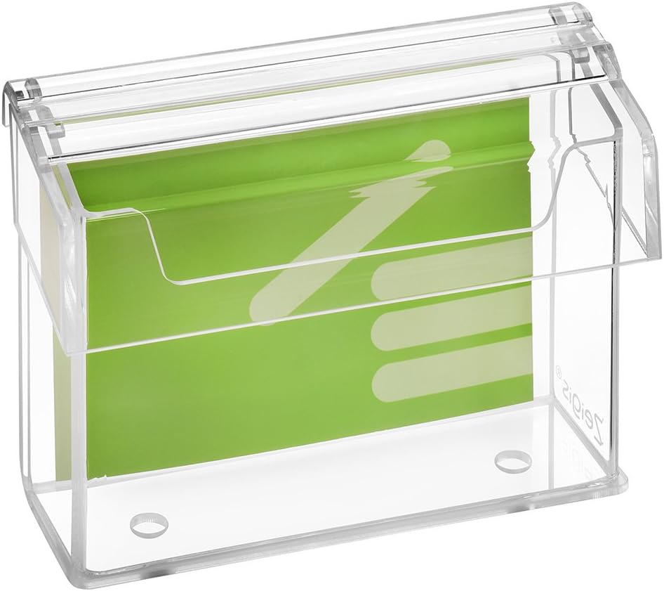 Wetterfeste DIN A6 Flyer-Box mit Deckel