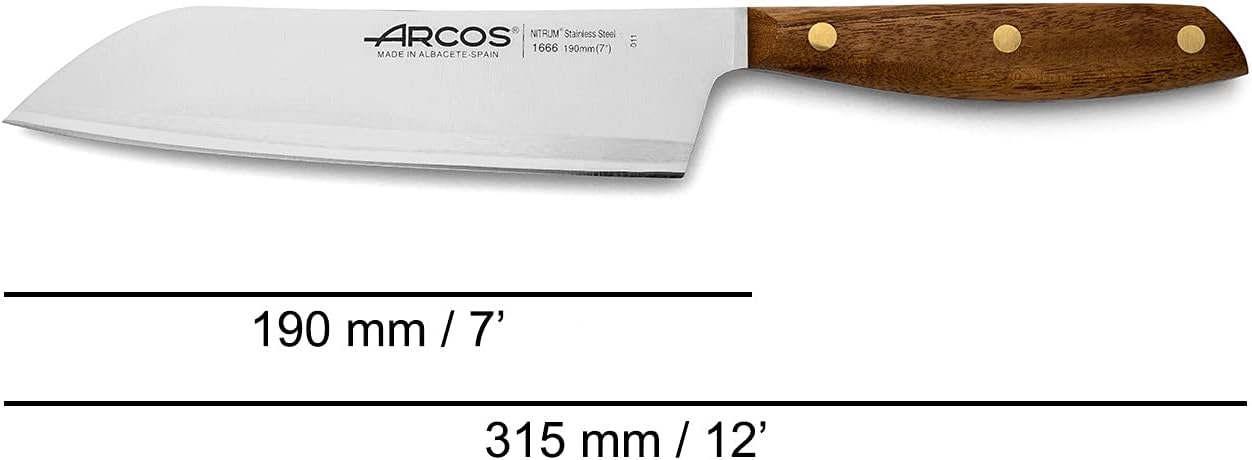 Serie Nordika - Santoku Messer, Santoku 190 mm Santoku Messer