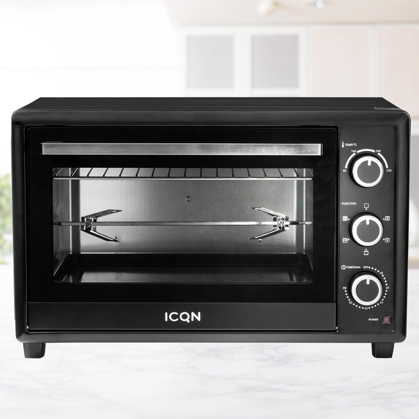Minibackofen mit Umluft & Timer, 50 Lt mit Analog