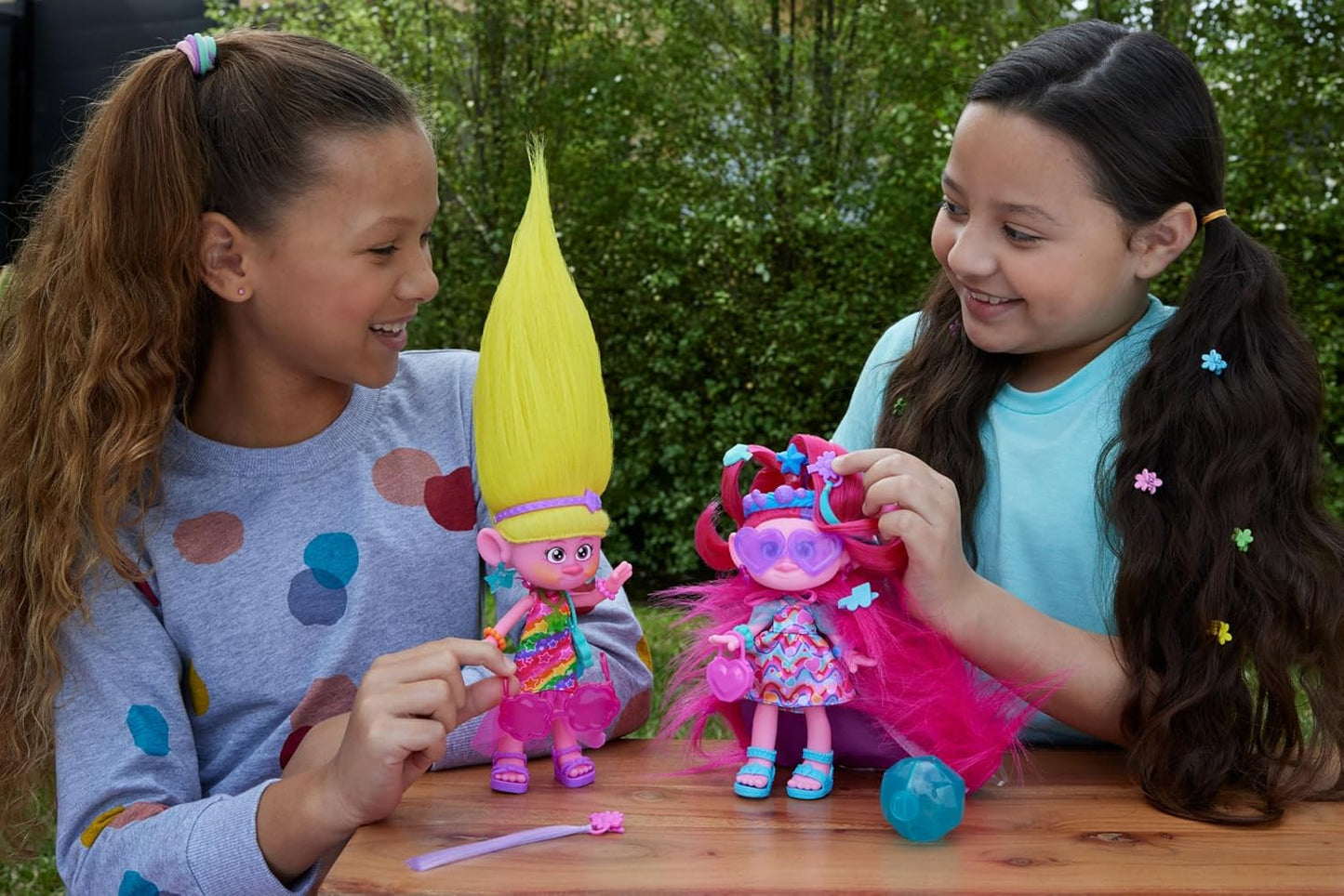 Trolls Viva Modepuppe mit Haar- und Modeaccessoires, Viva
