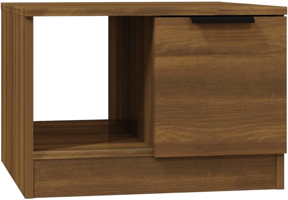 Quadratischer Couchtisch, Braune Eiche