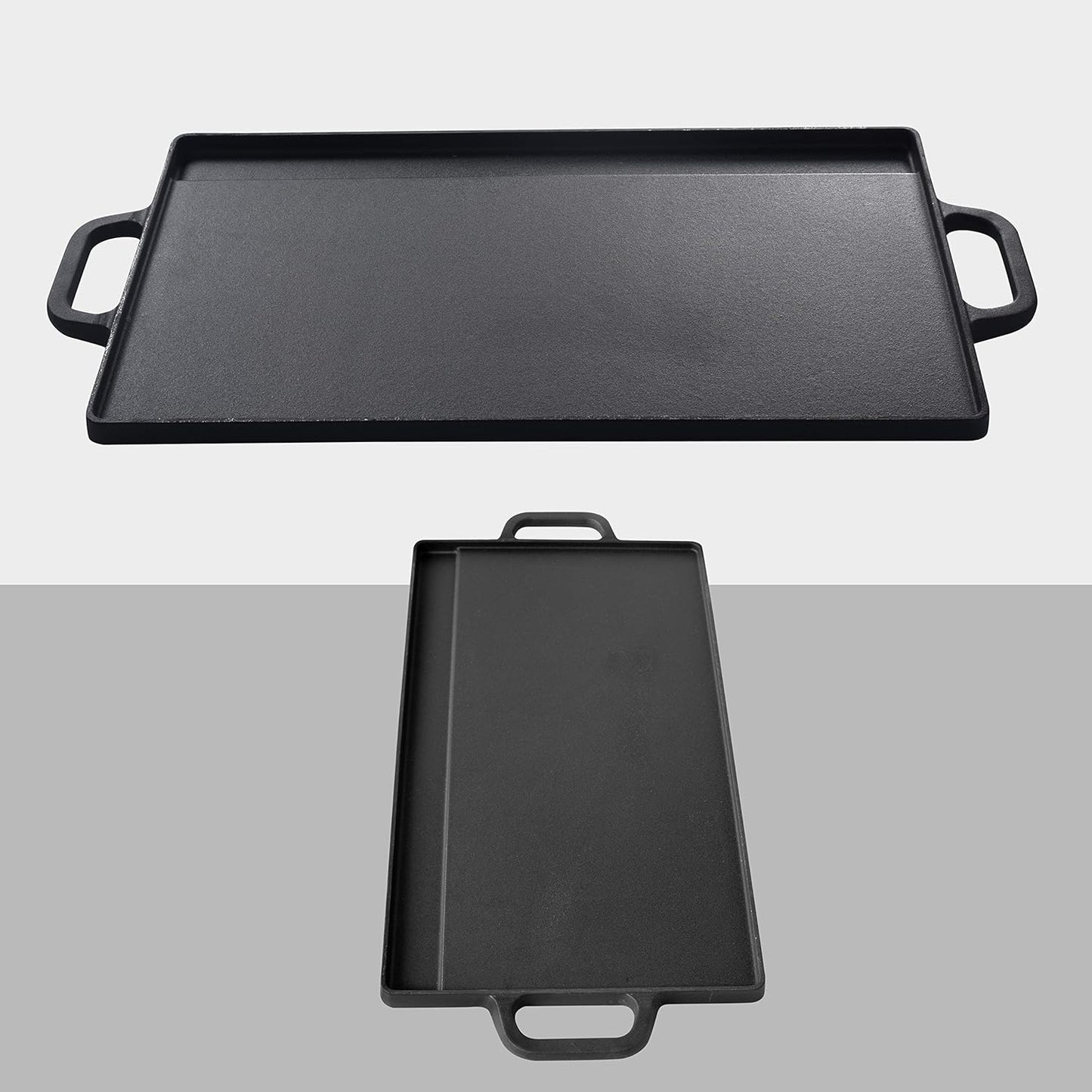7-teiliges BBQ Dutch Oven Set, Schwarz 7-teiliges Set