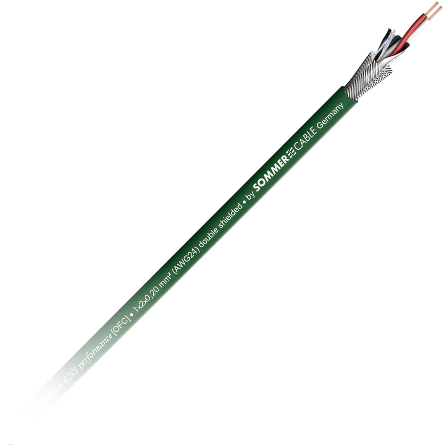 XLR NF-Phonokabel Albedo, 0,5m / 1.64 ft grün