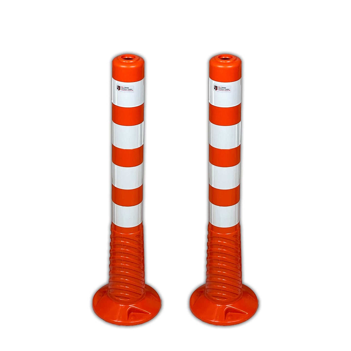 Absperrpfosten-Set Ecoline, 2 / 75cm