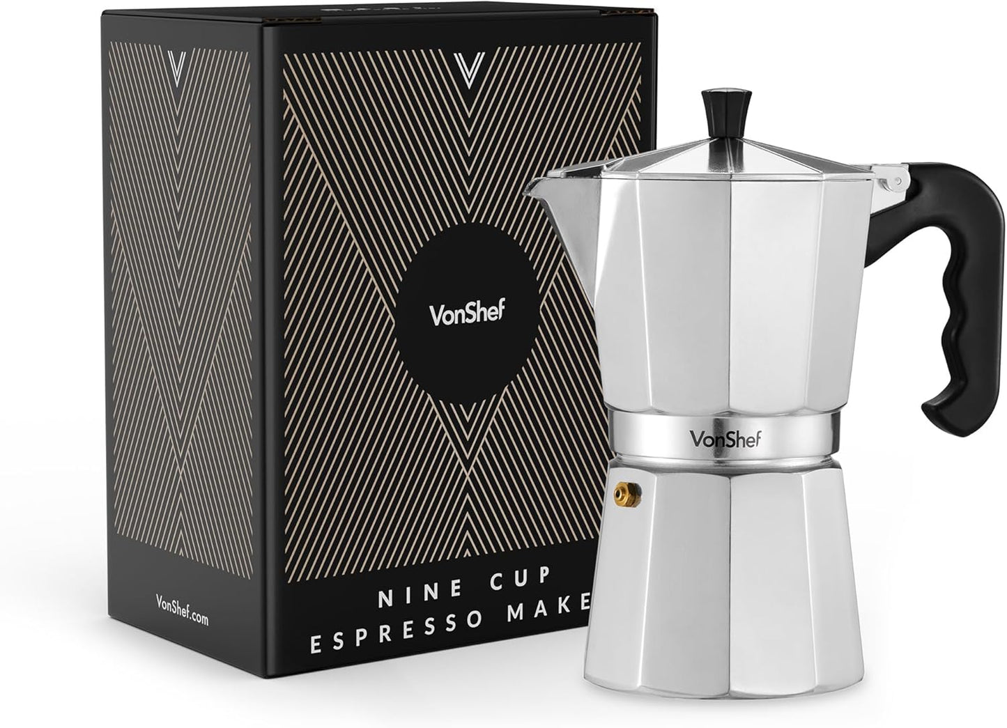 Espressokanne für Herd, 450ml / 9 Tassen