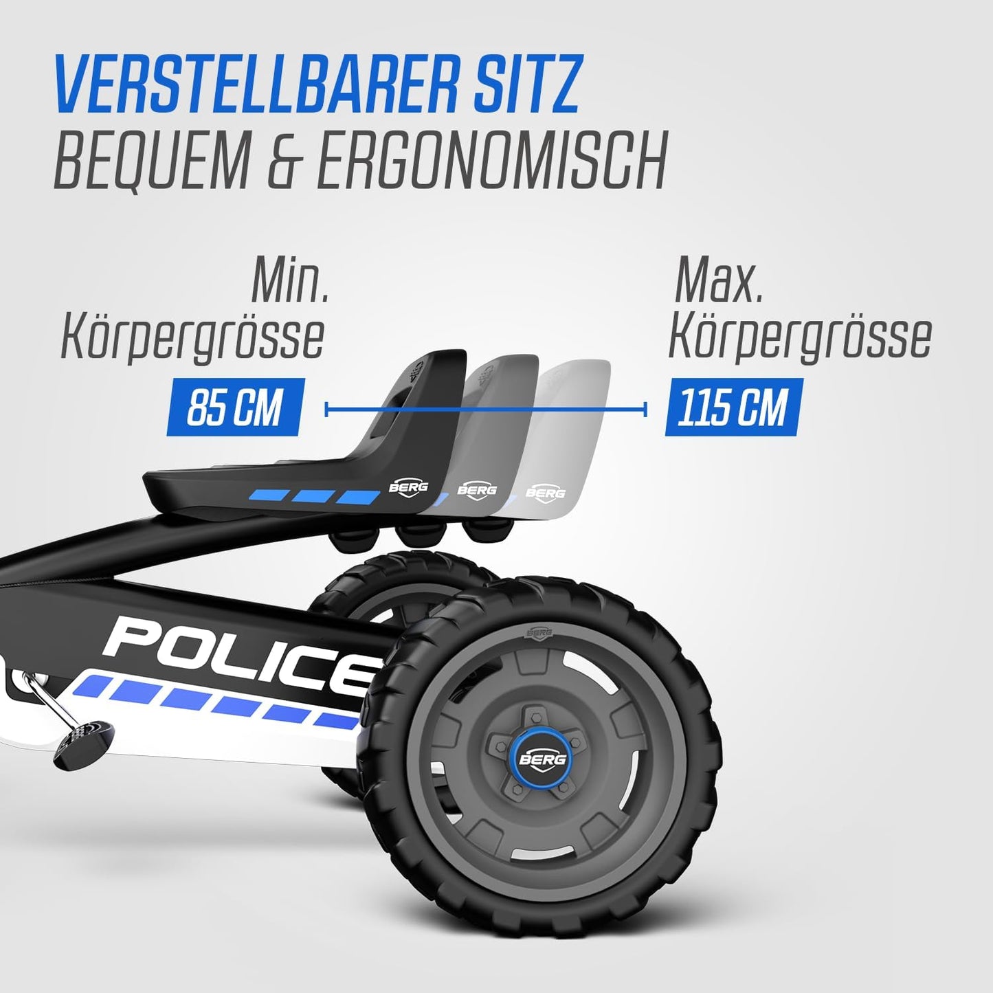 Pedal-Gokart Buzzy Police, Police