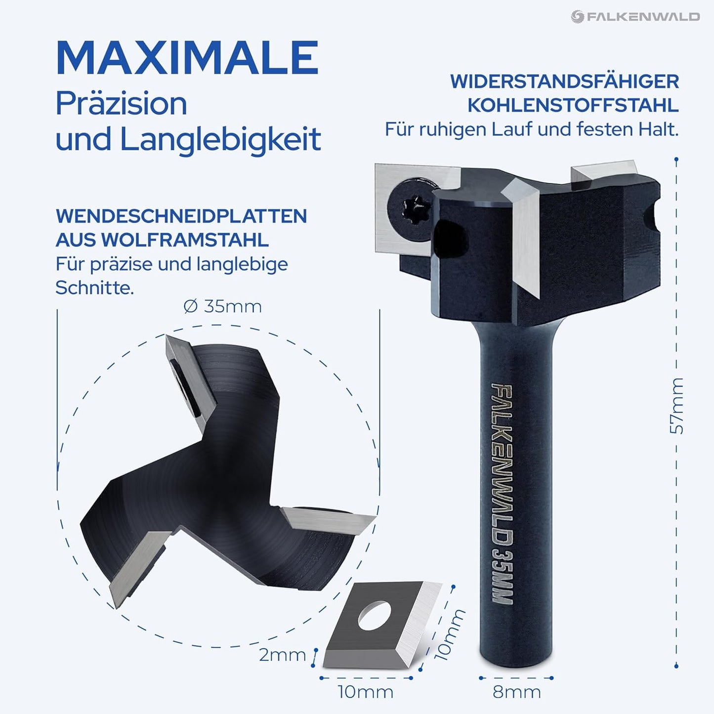 Planfräser für Holzbearbeitung