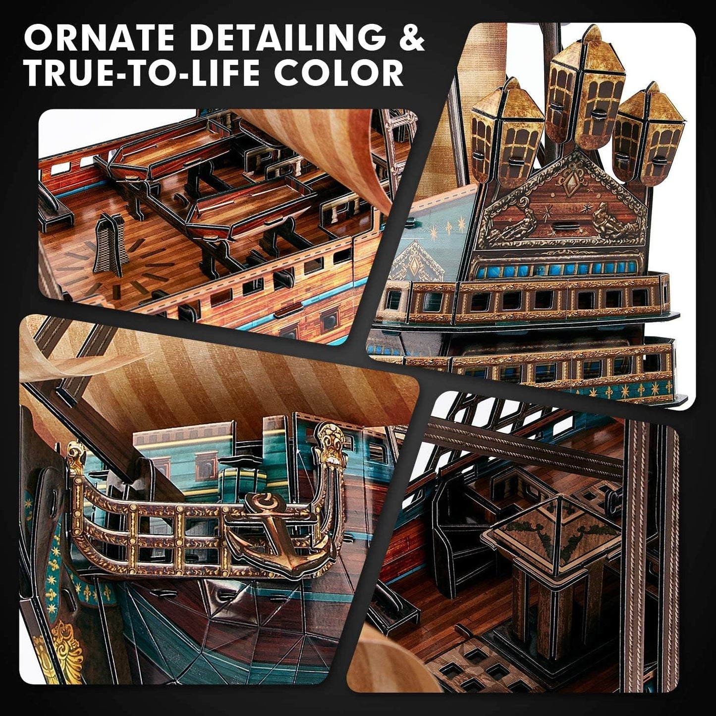 3D-Puzzle San Felipe Schiffmodell, Schiff von San Felipe