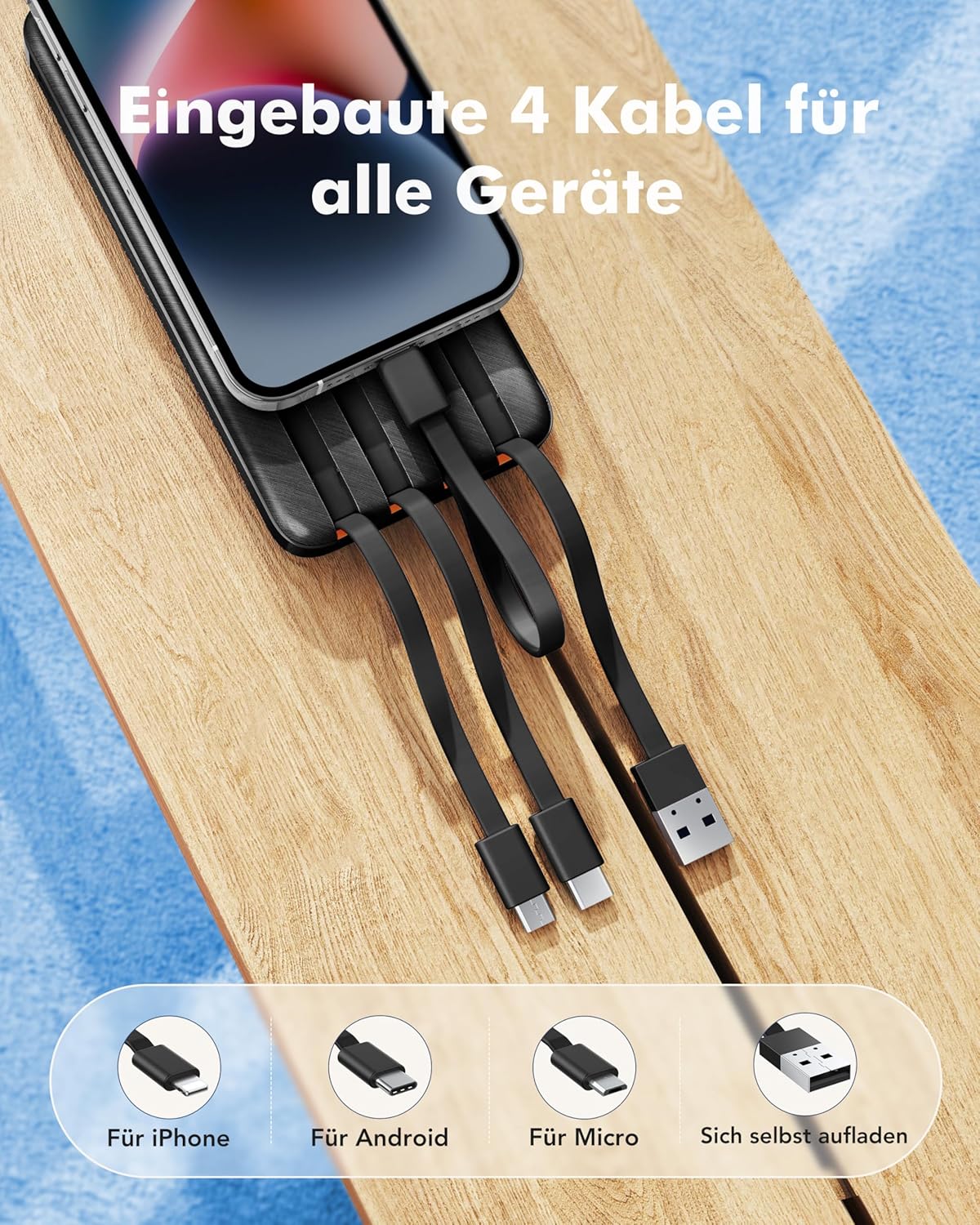 Powerbank C2065, 20000mAh|Schwarz