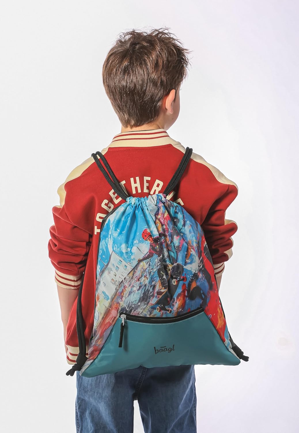 Schulranzen-Set (3-teilig) 18L Ergonomisch, Skatepark