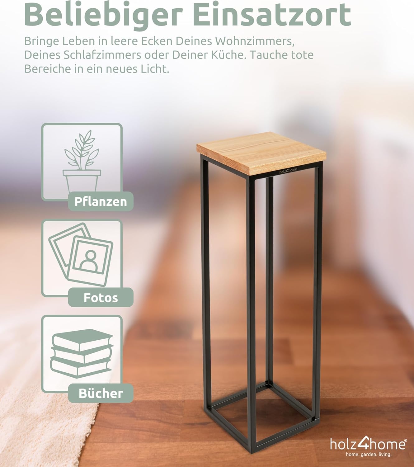 Dekoständer im Loft-Stil, 70 cm