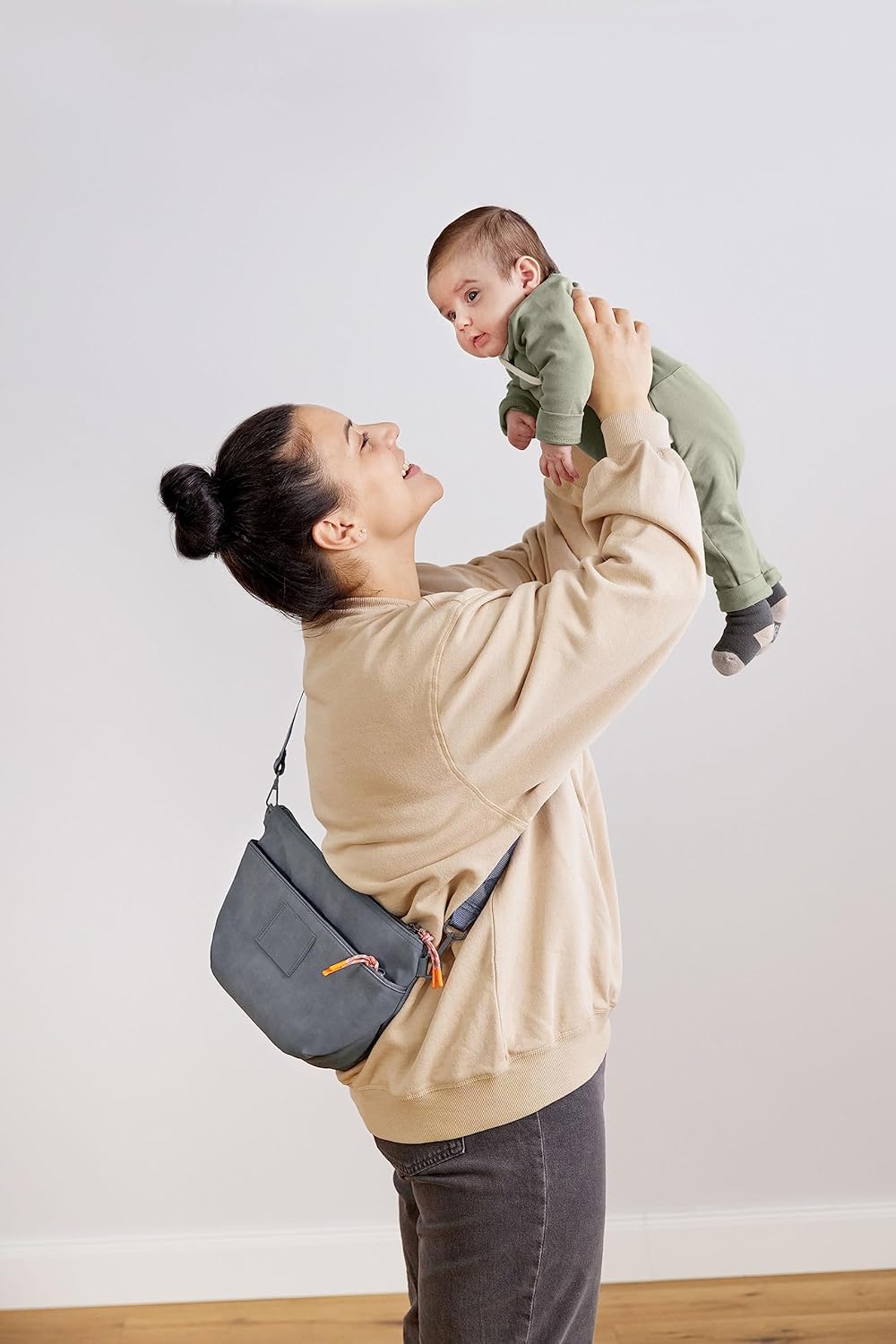 Buggy Bum Bag - Kinderwagenorganizer & Umhängetasche, Anthrazit