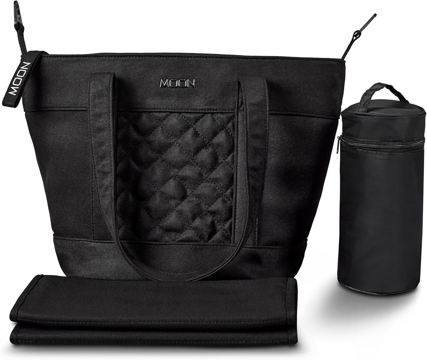 V-Shape Wickeltasche, Schwarz