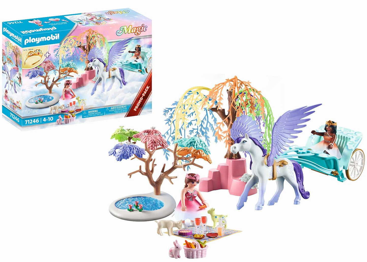 71246 Picknick mit Pegasuskutsche, Konstruktionsspielzeug