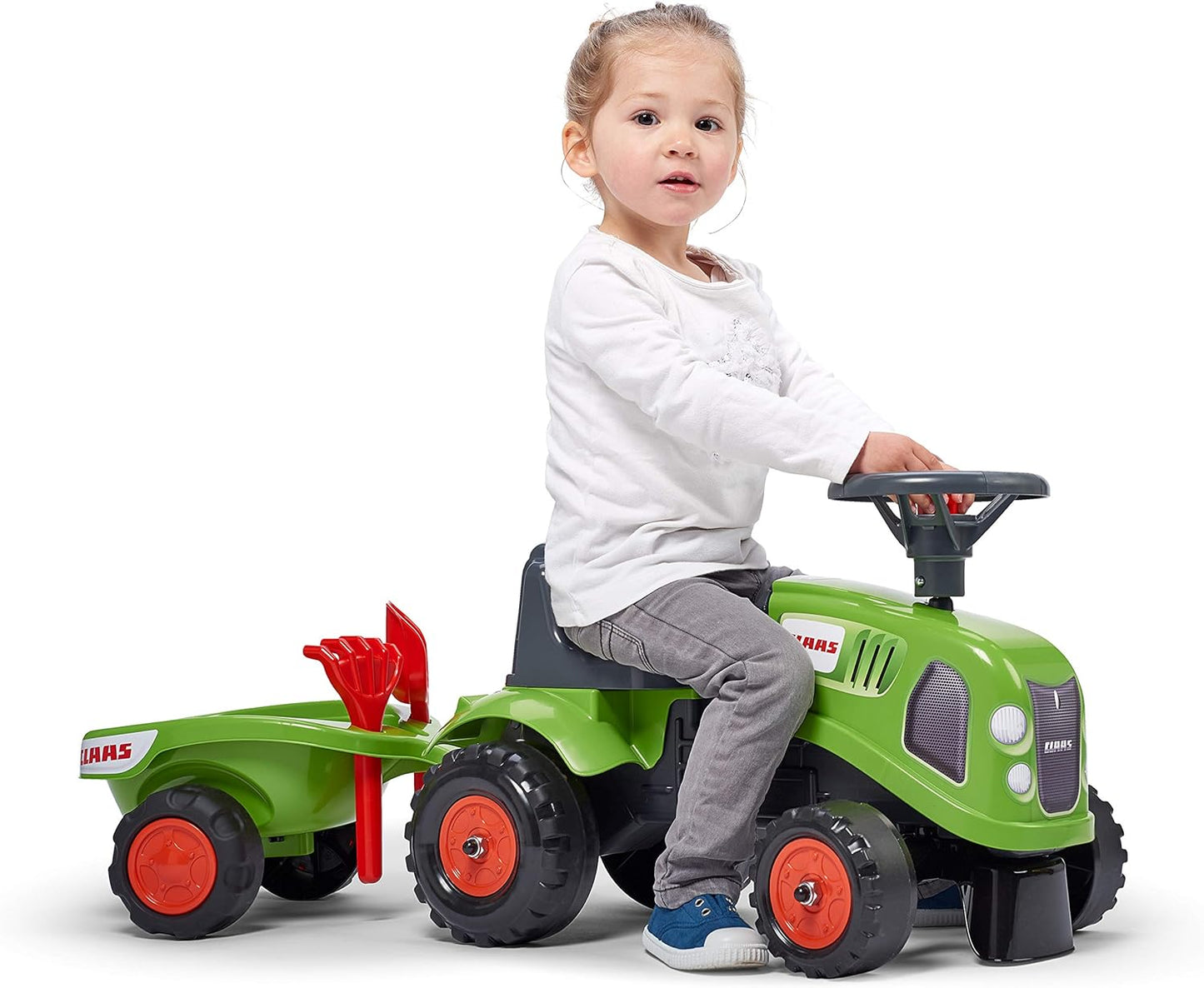 Claas Traktor mit Anhänger & Zubehör