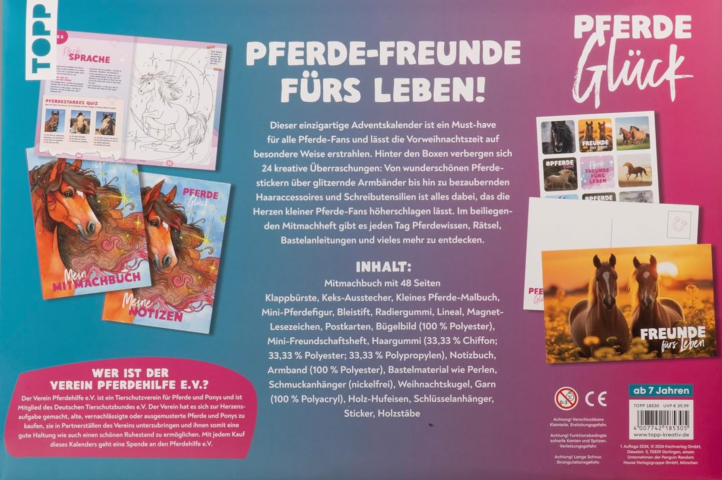 Pferdeglück, Kalender